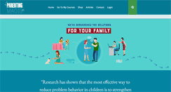 Desktop Screenshot of parentingmagic.com