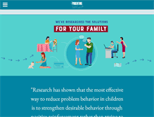 Tablet Screenshot of parentingmagic.com